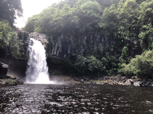 Cascades des bassins de La Mer et des Aigrettes sur la rivière du Mât