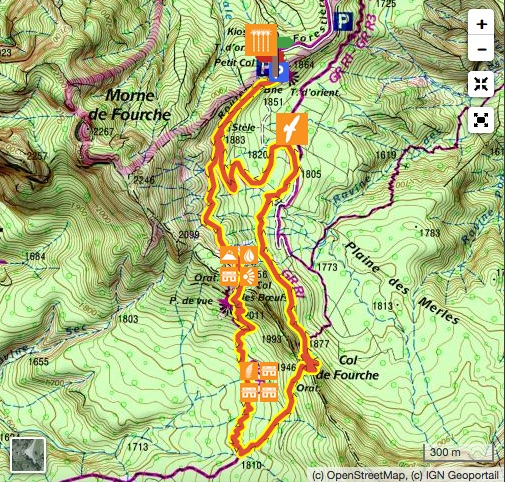 Photo Du Col des Bœufs au Col de Fourche