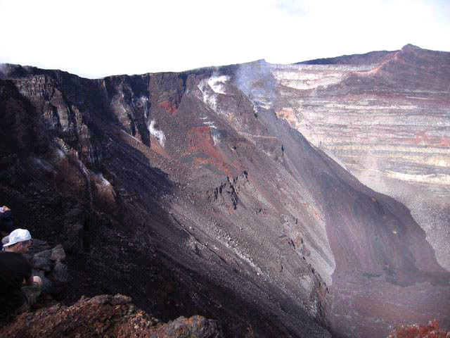 Photo Le Piton de la Fournaise depuis le Pas de Bellecombe