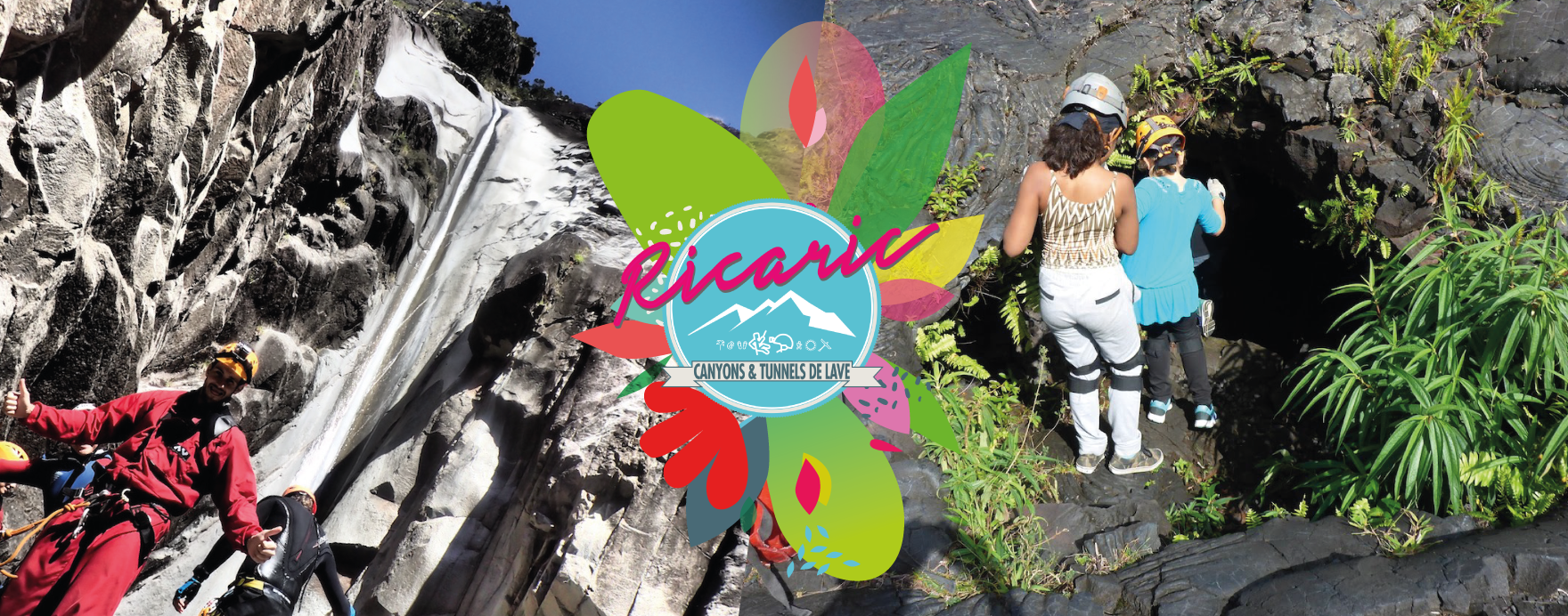 Ricaric canyon et tunnel de lave