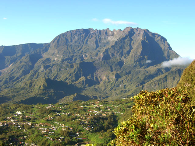 Photo La Roche Ecrite depuis Grand Îlet