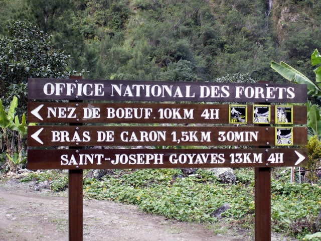 Photo Roche Plate depuis Saint-Joseph par la Rivière des Remparts